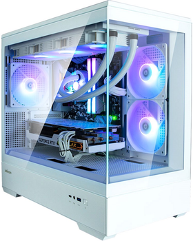 Корпус Zalman P30 Black/White with window (P30BW)