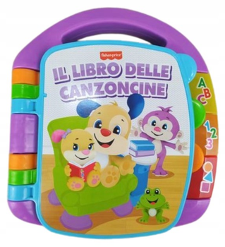 Książka edukacyjna Fisher-Price Laugh & Learn CDH49 (wersja włoska)(0887961041620)