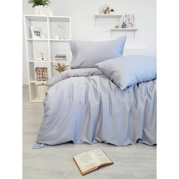 Постільна білизна Tivolyo Home Casual gri Делюкс сатин сімейна