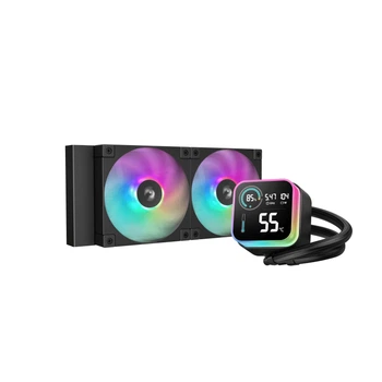 Система водяного охлаждения DeepCool LQ240 Black (R-LQ240-BKLSMW-G