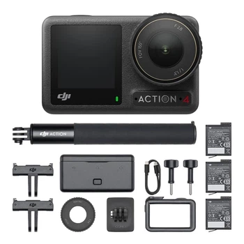 Екшн-камера DJI Osmo Action 4 Adventure Combo (CP.OS.00000270.01)