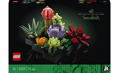Конструктор Lego Botanicals Суккуленты, 771 деталь 10309