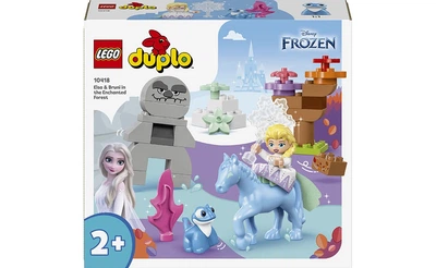 Конструктор Lego Duplo Disney Frozen Ельза й Бруні в Зачарованому лісі, 31 деталь 10418