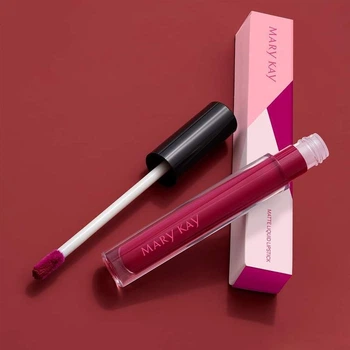 Матовая жидкая помада Burgundy Orchid, Бордовая Орхидея, Мэри Кэй Mary Kay, 3 г
