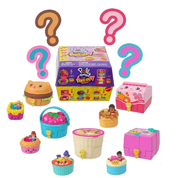 Фігурка сюрприз Mattel Polly Pocket Ланч JCR44 (0194735274956)