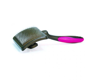 Пуходерка для собак и котов Croci Vanity самоочищающаяся большая 11х20 см C6067424