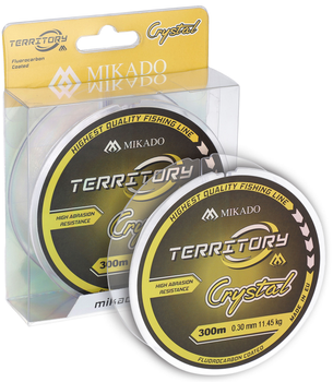 Жилка Mikado Territory Crystal 300м 0,30мм 11,45кг (прозорий) ZTC3-030