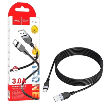 USB-кабель HOCO X109 Type-C Silicone 2 м для зарядки та передачі даних