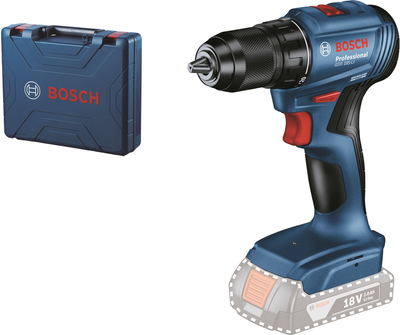 Аккумуляторная бесщеточная дрель-шуруповерт Bosch GSR 185-LI + Кейс (06019K3003)