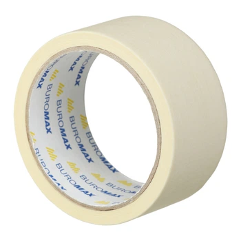 Клейкая лента малярная BM.7600 белая 48 мм x 20 м BUROMAX BM.7600