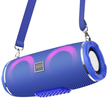 Портативная беспроводная Bluetooth колонка акустика Hoco HC12 IPX4 BT5.0,USB/AUX/TF/FM, 2H Blue