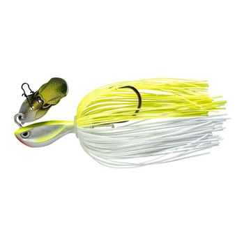 Приманка Rap-V Perch Bladed Jig 8cm флуоресцентний 10g Rapala RVABJ10 SFC