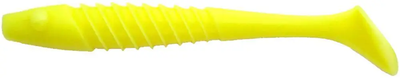 Силіконова приманка Bulava FAT 7.1 дюйма колір 124 Lemon 2 шт 12471BLF