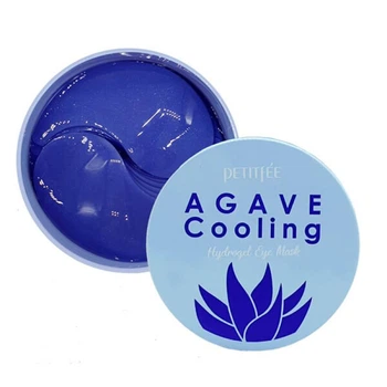 Гидрогелевые охлаждающие патчи для глаз с экстрактом агавы&nbsp;Petitfee Agave Cooling Hydrogel Eye Mask 60 шт
