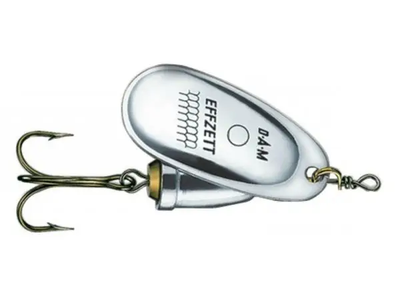 Блешня-оберталка DAM Effzett Executor 3гр (silver) 5127103