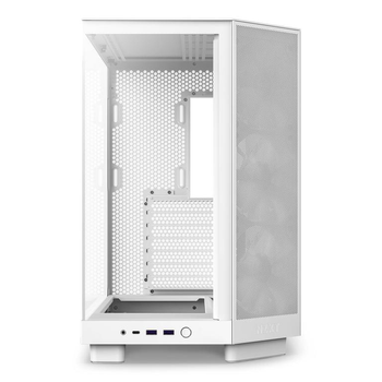 Корпус NZXT H6 Flow RGB Matte White (CC-H61FW-R1)