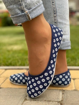 Балетки Fashion Т1130 женские синие 38 24.5 см