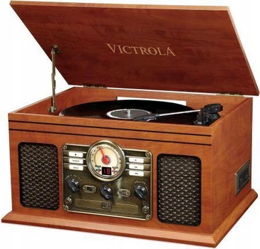 Програвач вінілових дисків Victrola Retro VTA200B Brown