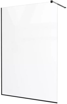 Душевая стенка DEVIT Walk-In Style New DSN120200B 120x200 см черная