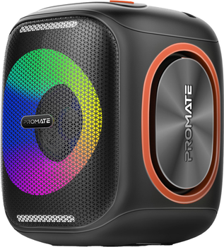 Портативная колонка Promate Strike-40 40W RGB Black
