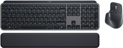 Комплект бездротовий Logitech MX Keys S Performance Combo Keyboard and Mouse Set Graphite (5099206112421)