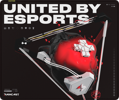 Игровая поверхность Hator Tonn eSport L Maincast Edition (HTP-033)