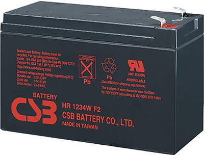 Аккумулятор для ИБП CSB 12В 9Ач (HR1234WF2)