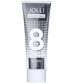 Осветляющий крем для волос с кератином, бисабалолом и ромашкой JOLLI, 300 г