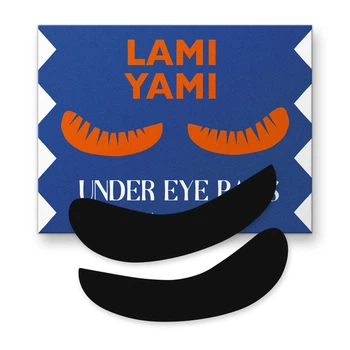 Силіконові патчі Lami Yami багаторазові чорні 1 пара