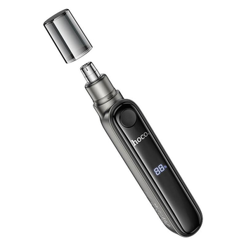 Бездротовий Портативний Триммер для носа та вух HOCO electric nose hair trimmer with display HP33 Чорний