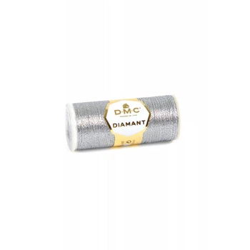 Муліне металізоване DMC DIAMANT, 35м, Dark Silver - 380 D415