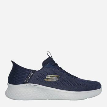 Sneakersy męskie Skechers 232466-NVYL 41.5 Niebieskie (197627235998)