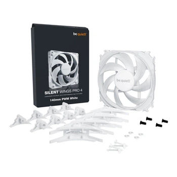 Вентилятор Be Quiet! Silent Wings Pro 4 White (BL119)