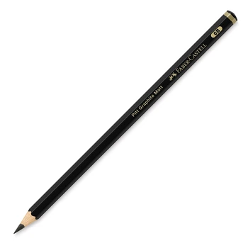 Чернографитный карандаш Faber-Castell PITT MATT GRAPHITE 6B (115206)