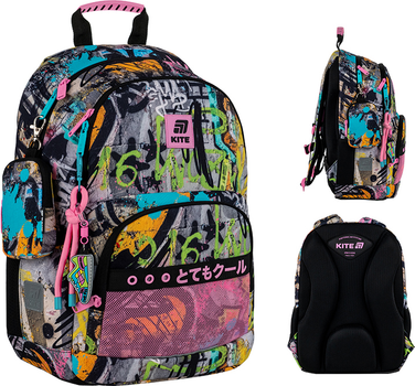 Рюкзак шкільний Kite Education Street Art 40x29x14 см 12 л (K25-585M-3)