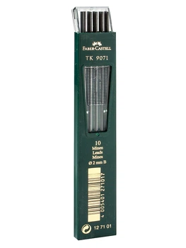 Грифель для олівця цангового Faber-Castell, 2,00 мм., B, (127101)