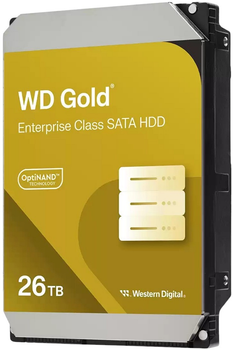 Жесткий диск Western Digital Gold Enterprise Class 26TB 7200rpm 512MB 3.5" SATAIII (WD261KRYZ)