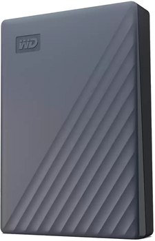 Жесткий диск Western Digital My Passport 6TB WDBY3J0060BGY-WESN 2.5" USB-C External Silicon Gray