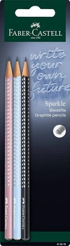 Чернографитный карандаш Faber-Castell GRIP 2001, 3 шт., (218470)