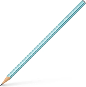 Чернографитный карандаш Faber-Castell GRIP SPARKLE, OCEAN METALLIC, (118262Р)
