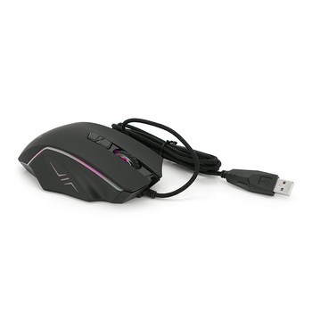 Проводная мышь iMICE X4 8 кнопок 1200/2400/4800/7200 DPI Led Lighting для ПК черная игровая мышь (YU-GT_33A)