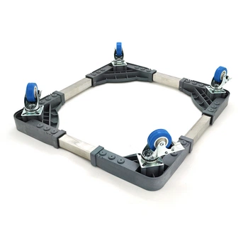 Платформа для бытовой техники на колесиках Voltronic L48-62 W45-59 H80-110mm под стиральную машину передвижная тележка (LO-TH_11C)