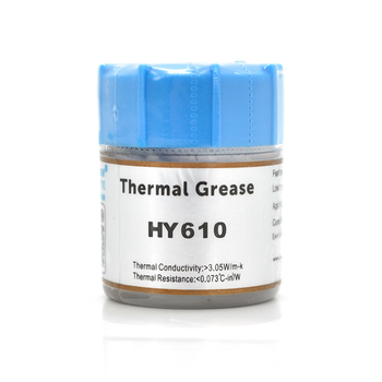 Паста термопровідна HY-610 15g Gold >3,05W/mK для комп'ютера процесора відеочіпів охолодження термопаста (YU-GT_33A)