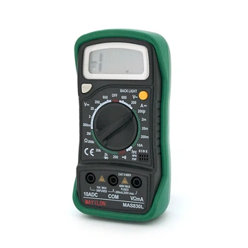 Мультиметр Mayilon MAS-830L, измерение: V, A, R