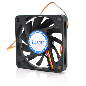 Кулер корпусной Pccooler F62 3-pin 60 мм вентилятор для компьютера охлаждающий вентилятор 3500rpm (YU-GT_33A)