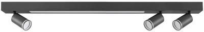Потолочный светильник Goldlux Paris GU10+LED-модуль 10+24W IP20 (327390-PLX)