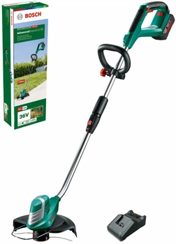 Аккумуляторный триммер Bosch AdvancedGrassCut 36V 1 акб 2 Ah, з/у (0600878N03)