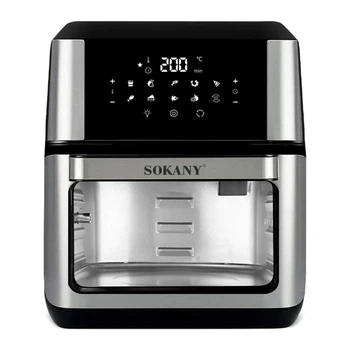 Аерофритниця 12 л Sokany аерогриль без масла 1800W парова фритюрниця мультипіч 4735390