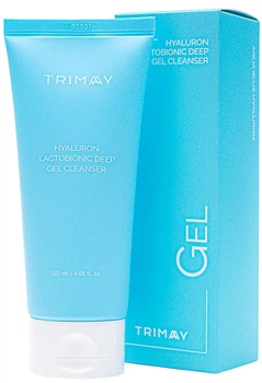 Глибокоочищуючий гель Trimay Hyaluron Lactobionic Deep Gel Cleanser із гіалуроновою кислотою та амінокислотами 120 мл (8809822540792)