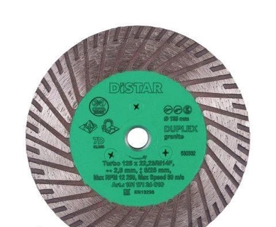 Круг алмазний відрізний Distar 125x2,8x8/25x22,23/M14F Duplex 10117126010